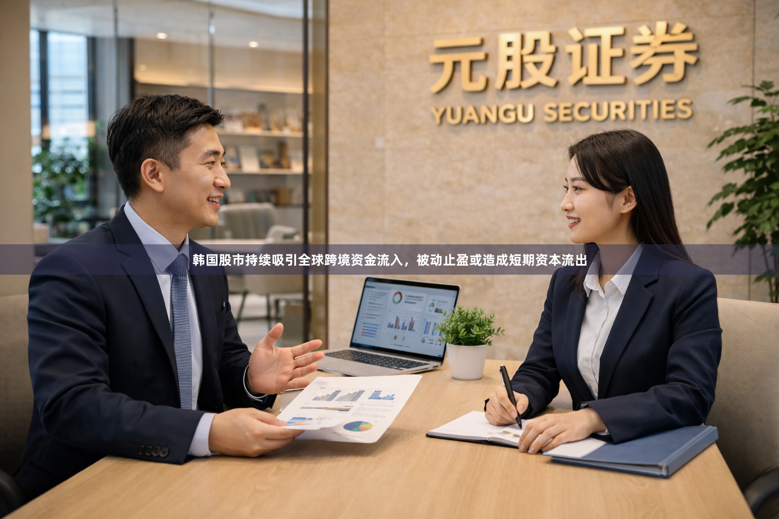 韩国股市持续吸引全球跨境资金流入，被动止盈或造成短期资本流出