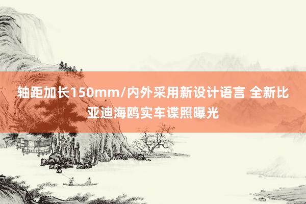 轴距加长150mm/内外采用新设计语言 全新比亚迪海鸥实车谍照曝光
